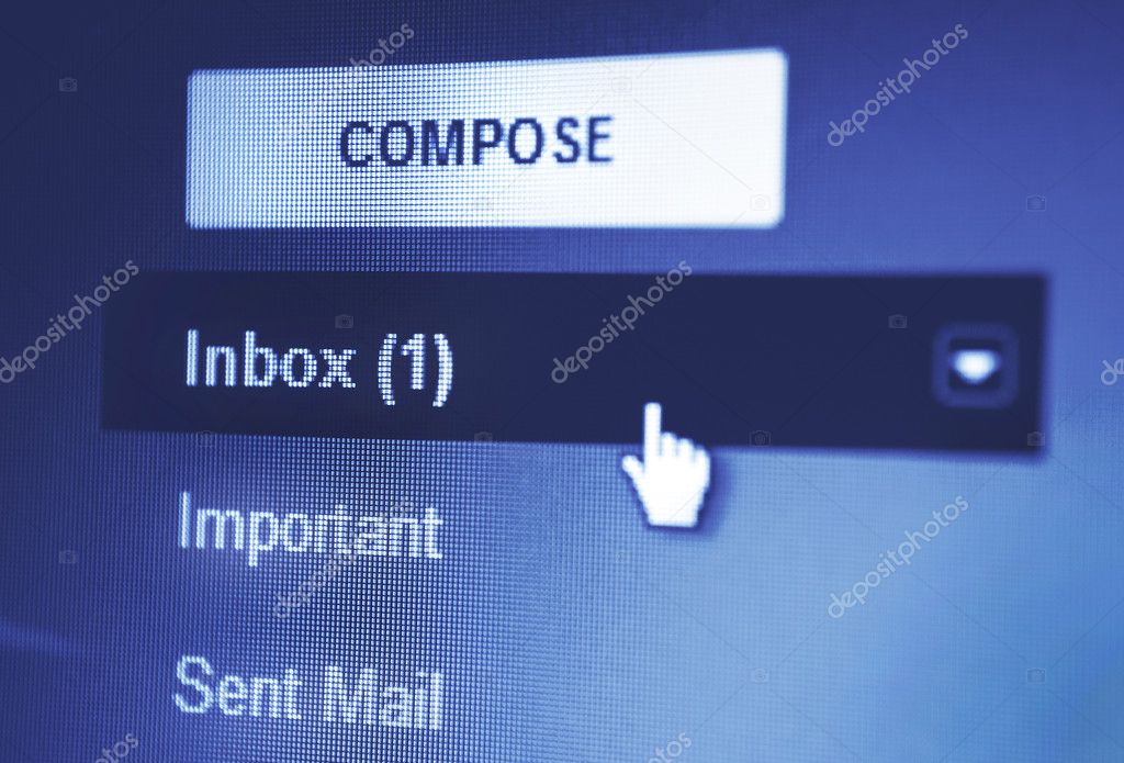 Business email interface